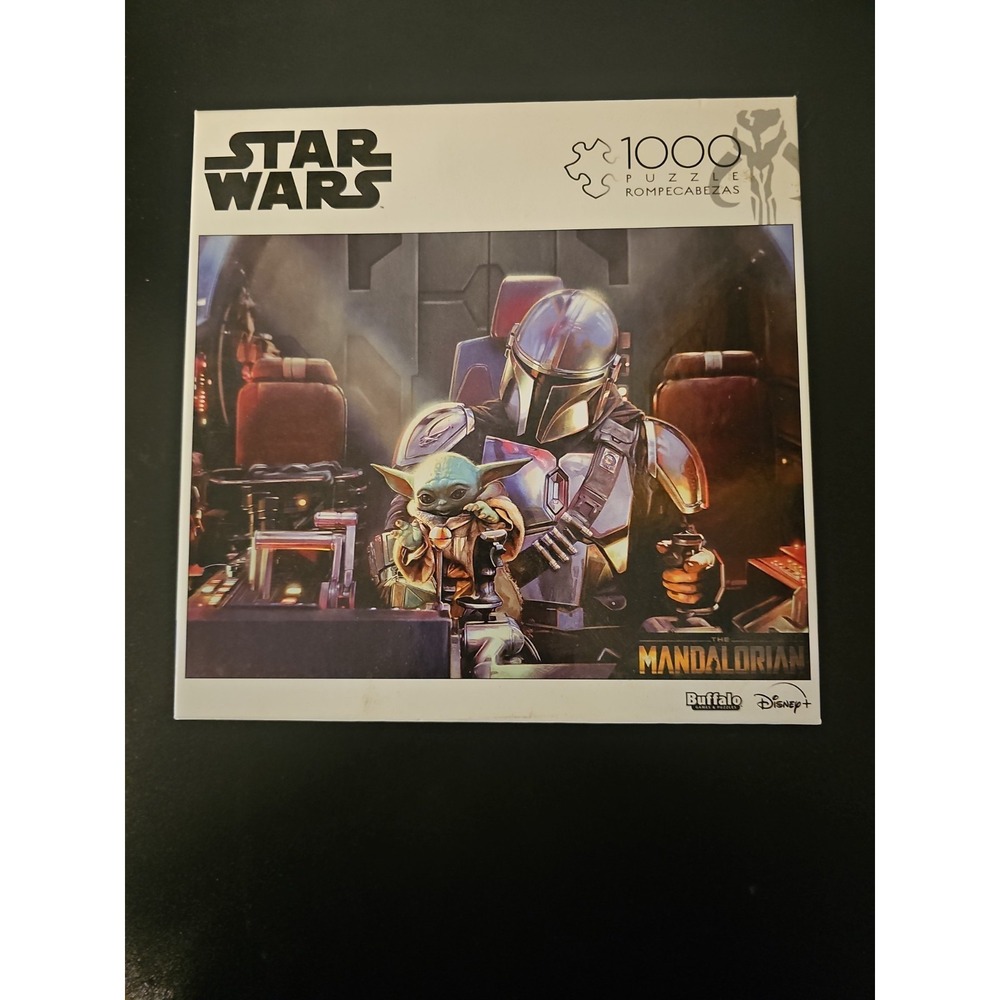 Buffalo Star Wars - This is Not A Toy - 1000 Piece Jigsaw Puzzle Mandalorian NEW